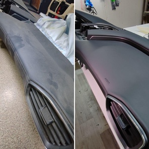 Торпедо кожа Santa Fe 2021г